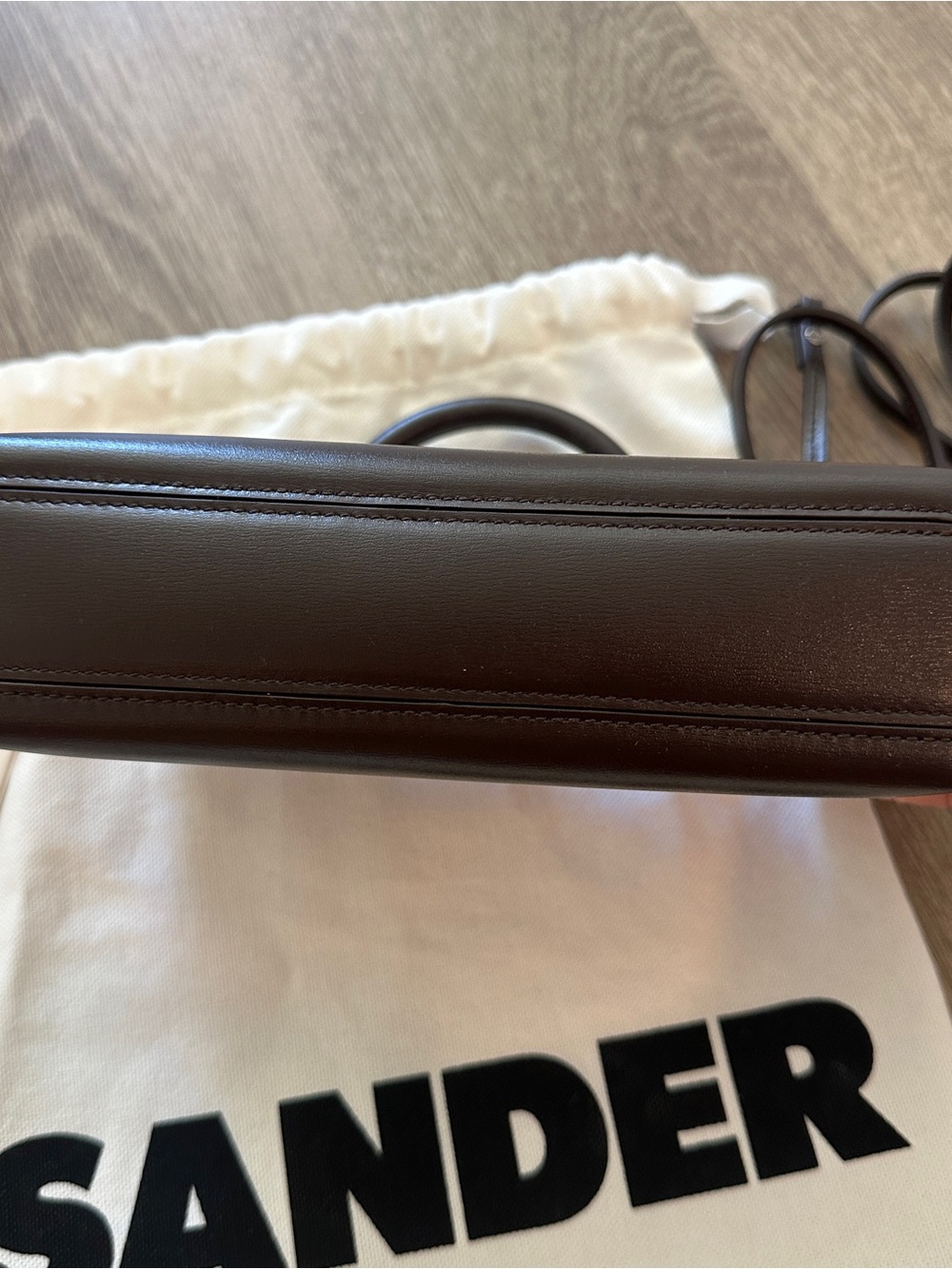 Jil Sander Mini Brown Goji Bag - Picture 5 of 7